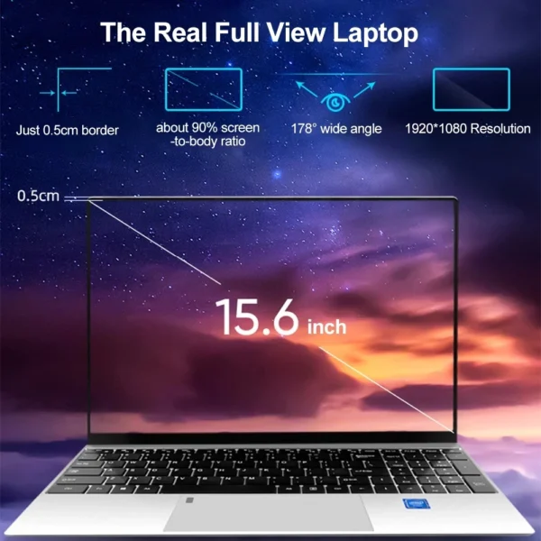8GB Ram 15.6 Inch Intel 8 generation celeron J4125 - Image 4