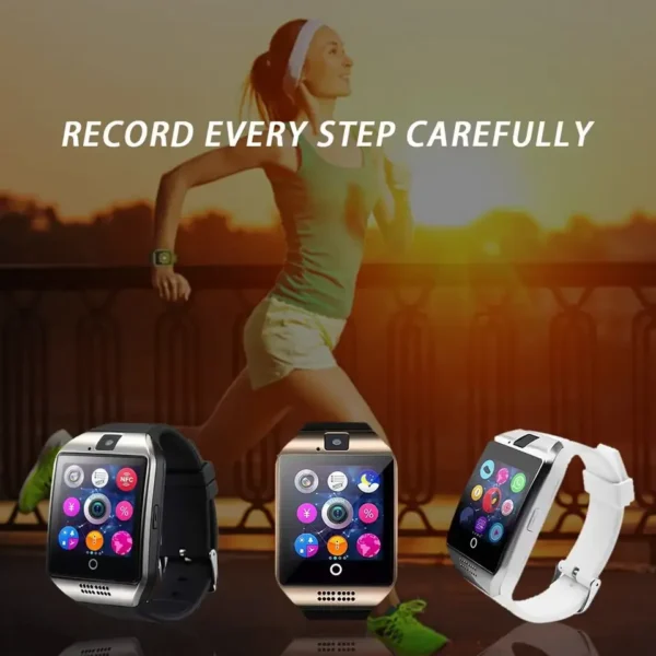 Touch Screen Smart Watch, Android Smartwatch Phone with Camera - Image 3