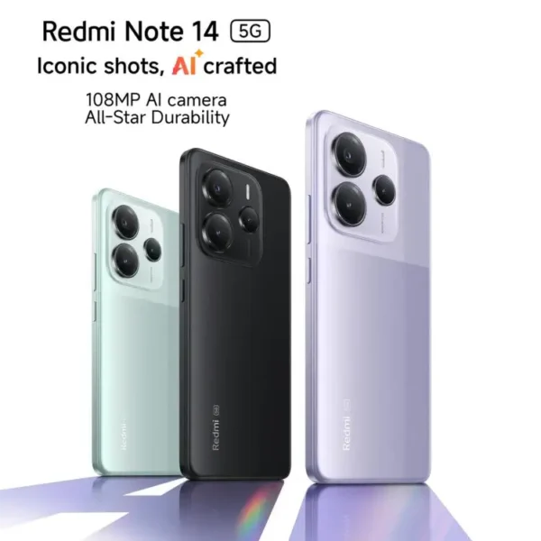 Xiaomi Redmi Note 14 5G Global 8GB+256GB In-screen Fingerprint 6.67 inch
