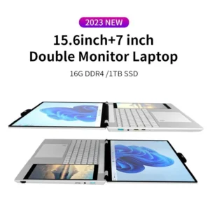 15.6" Inch Double Screen 16GB+512GB Intel Celeron N5095