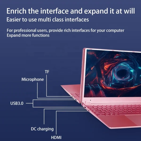 Win 11 Brand New Intel N5095 DDR4 16GB RAM 256G 1TB SSD 15.6 Inch - Image 5