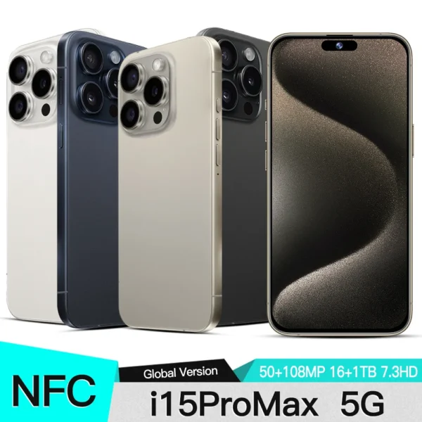 Pro Max Mini Phone 7.3 Inch 16GB RAM+1TB ROM 4G Network 8000mAh Mobile Phones - Image 2
