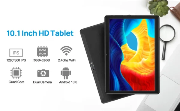 Android Tablet PC 10 Inch Laptops With 32GB Quad Core 1280*800 - Image 4