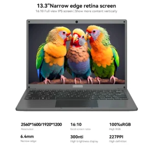 14" Intel Celeron 3350 Laptop Notebook 6GB RAM