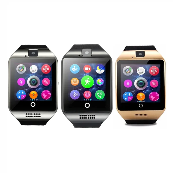 High Capacity Battery Q18 Smart Watch Phone with Camera - Image 4