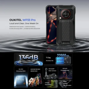 Oukitel WP33 Pro 5G Rugged